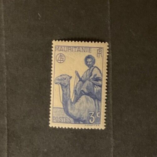 Stamps Mauritania Scott #77 never hinged