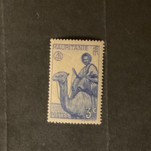 Stamps Mauritania Scott #77 never hinged