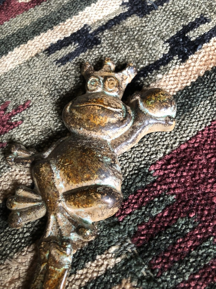 New ~ Cast Iron FROG Towel Hooks Hat Rack TOAD Coat Hook Rustic Free Ship!!