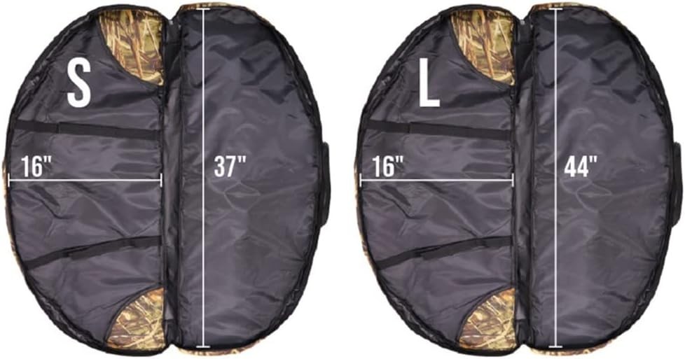 Adjustable Strap Bow Case with Foam Padding