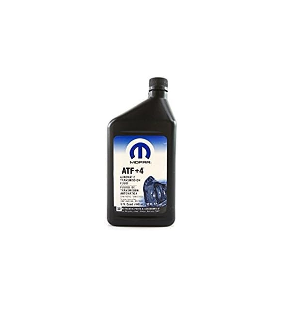 Mopar 68218057AB ATF+4 Automatic Transmission Fluid, 1 Quart (6 Pack)