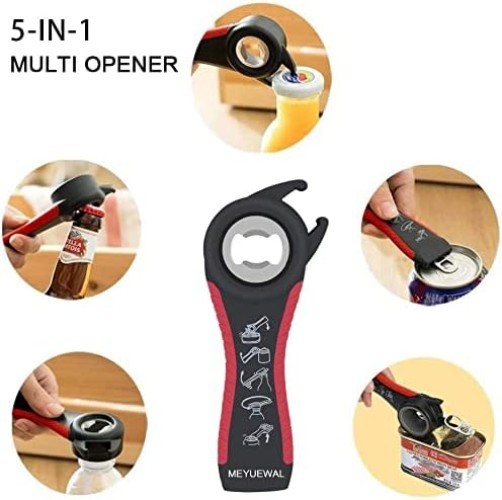 Multi-Function Can and Bottle Opener Kit - Ideal for Arthritis Sufferers