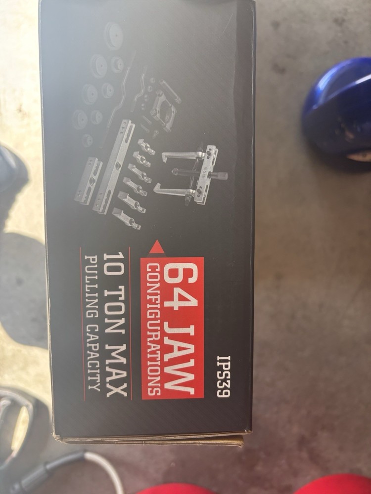 Icon Professional Master Interchangeable Puller 64 Configurations Set Kit Case