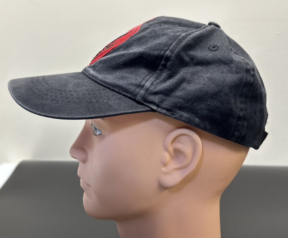 Spiderman Marvel Comics Adjustable Hat/Cap 2007, Hook & Loop, 100% Cotton Red/Bl