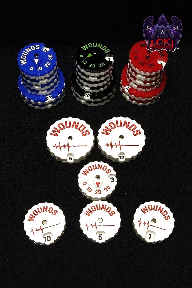 Wound Trackers (Bundle set) customised colour