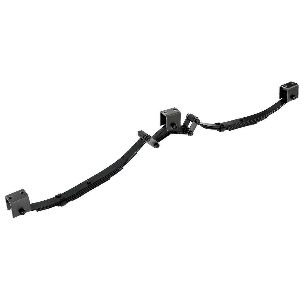 Tandem Trailer Axle Suspension Kit 4 Leaf Double Eye Springs Hanger Kit 3500lbs