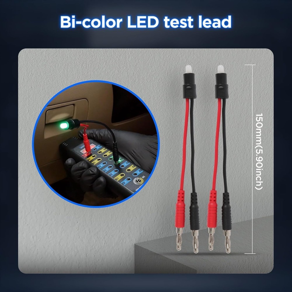 68PCS Multimeter Leads Kit with Replaceable Probes