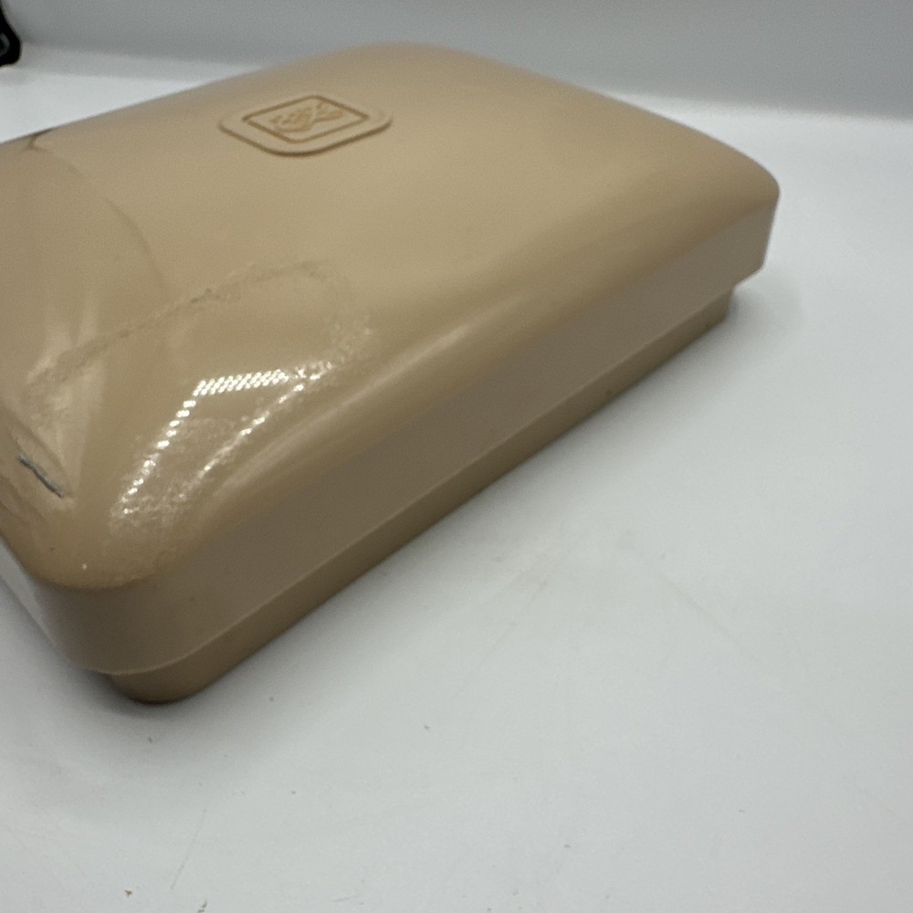 Estee Lauder EL Script Make-up Perfume Plastic Container Case Vintage