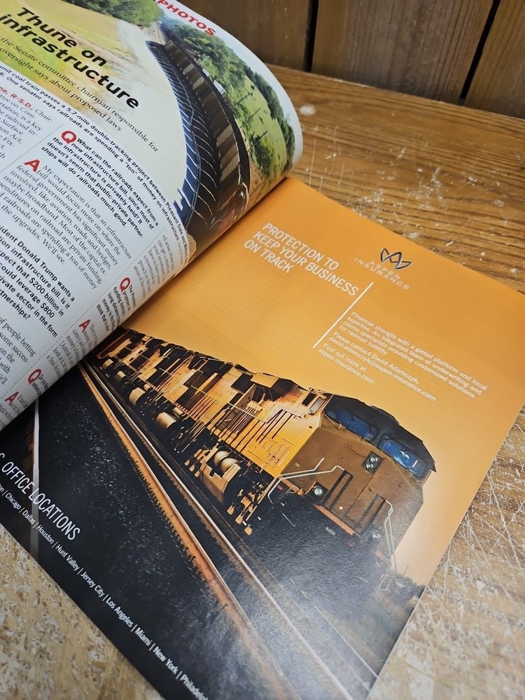 Trains Magazine October 2017 How the stack train almost failed