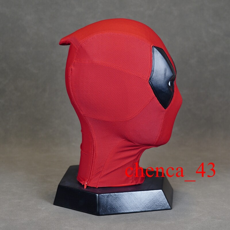 Customize Deadpool Screen Accurate Cosplay Headgear Wearable Mask Prop Faceshell