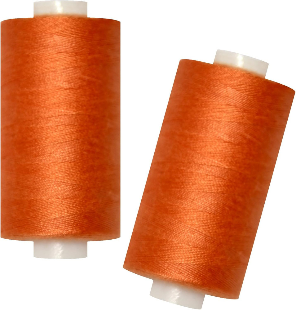 All Purpose Sewing Thread-2 Spools of Hand Polyester Sewing Thread for Sewing Ma
