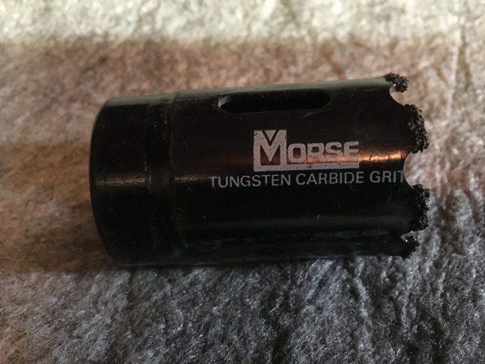Morse 1-3/8" Carbide hole saw
