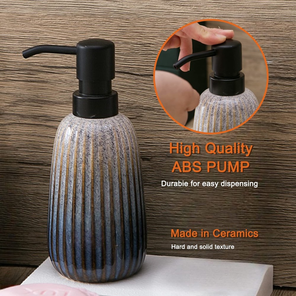 Bathroom Accessories Sets Complete -Set 4 Pcs, Ceramic Bathroom Accessory Bat...