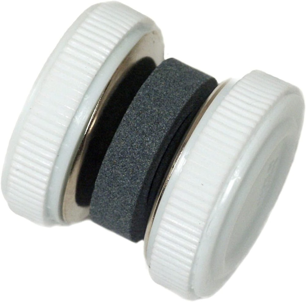 Compact Ceramic Knife Sharpener - Effortless Dual-Side Sharpening Tool