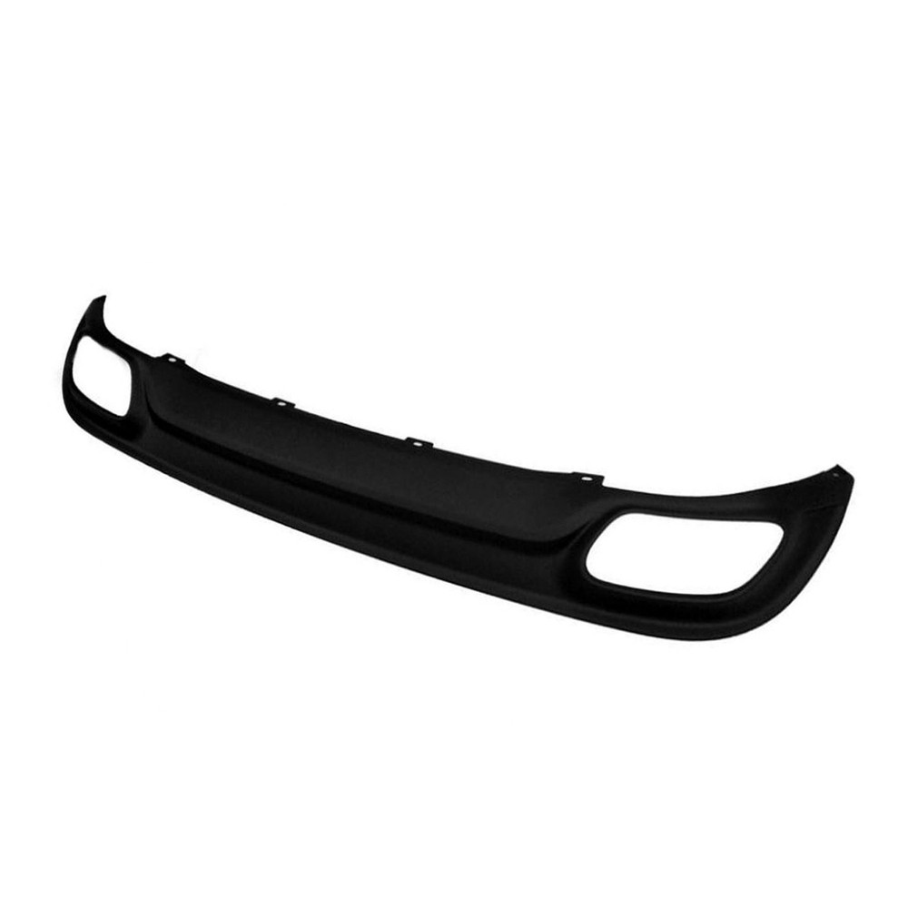 Replacement Black Textured Polypropylene Rear Lower Valance Panel