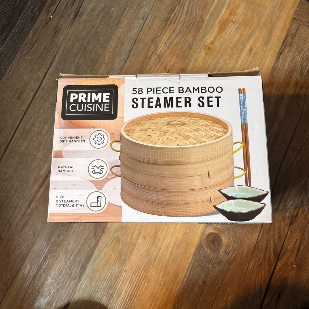 Prime Bamboo Steamer Set