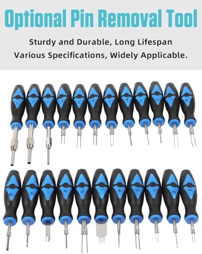 23-Piece Universal Terminal Release Kit Electrical Terminal Removal Kit