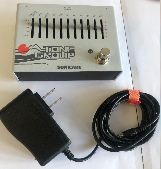 SONICAKE Tone Group 10-Band EQ Equalizer  True Bypass With Power Supply