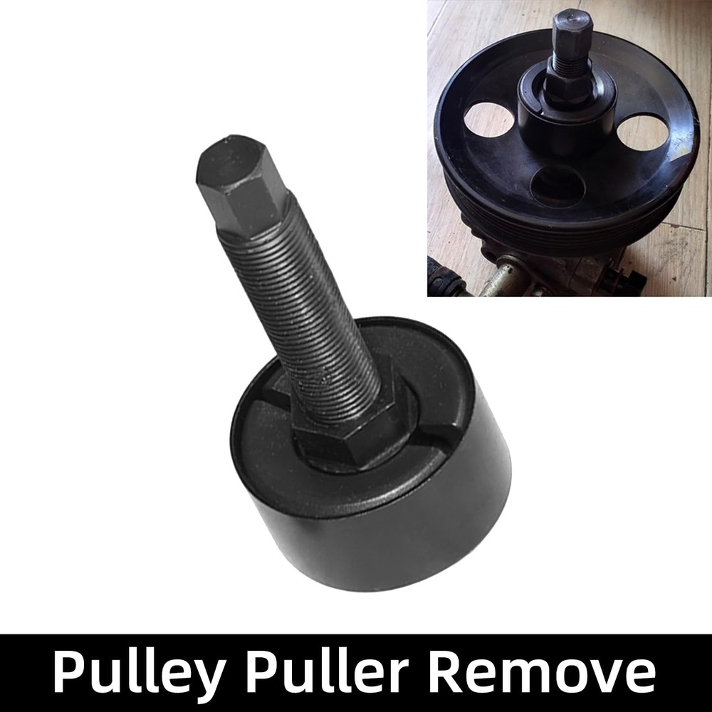 Power Steering Pump Pulley Puller Remove Install Tool Compatible with Ford GM