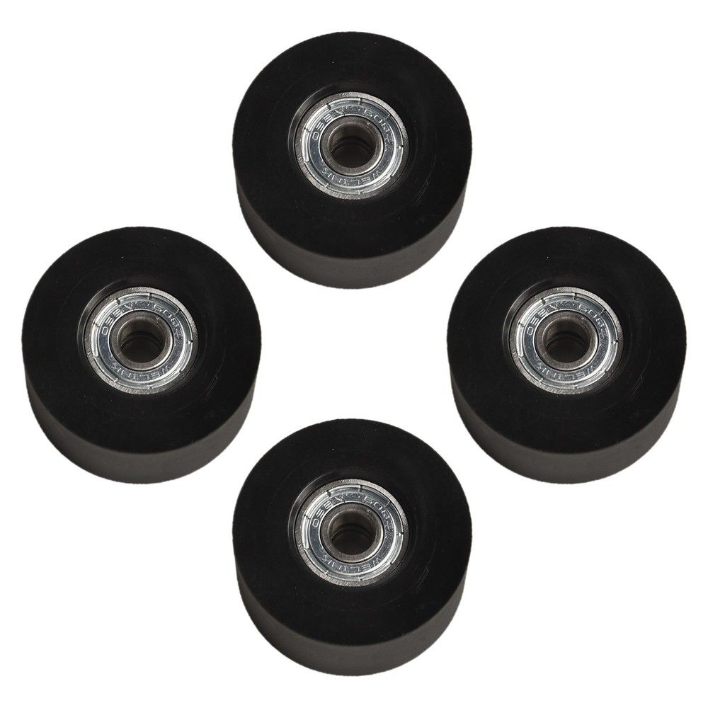 Smooth Rolling Replacement Wheels for Rowing Machine Seats Package of Four