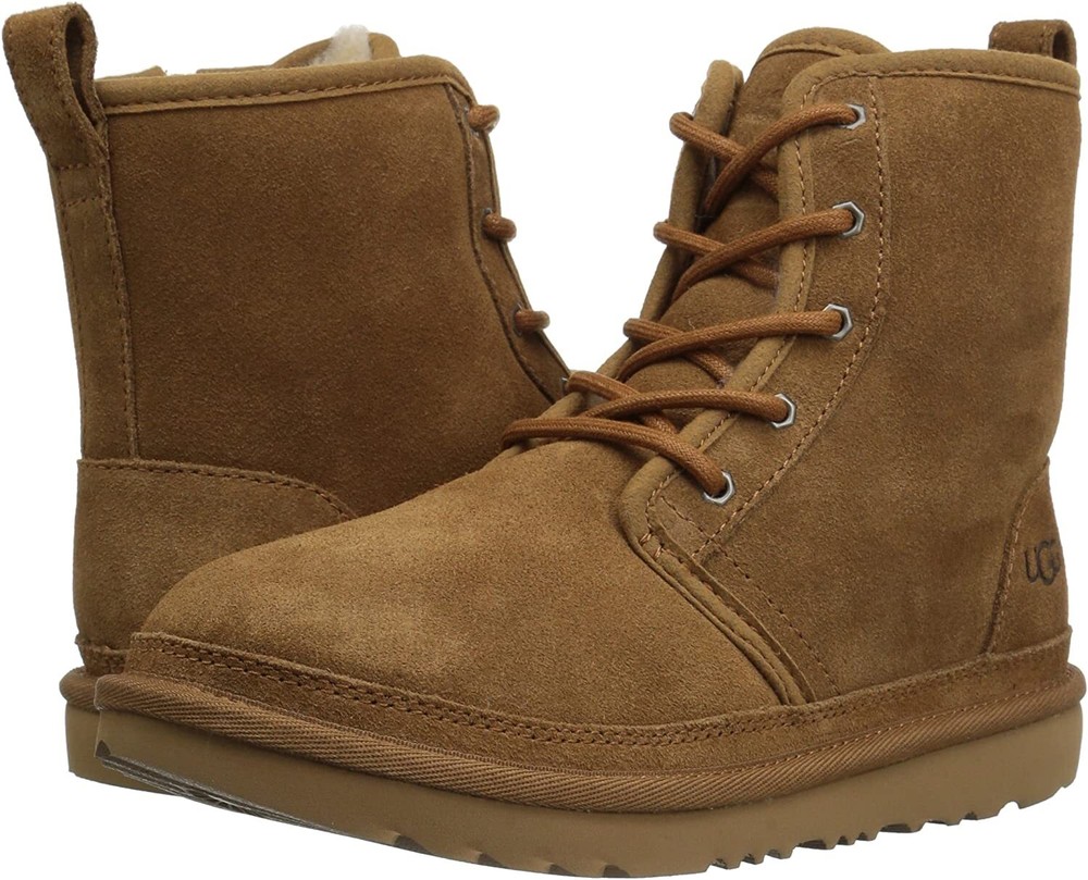UGG K Harkley Chukka Boots Chestnut New