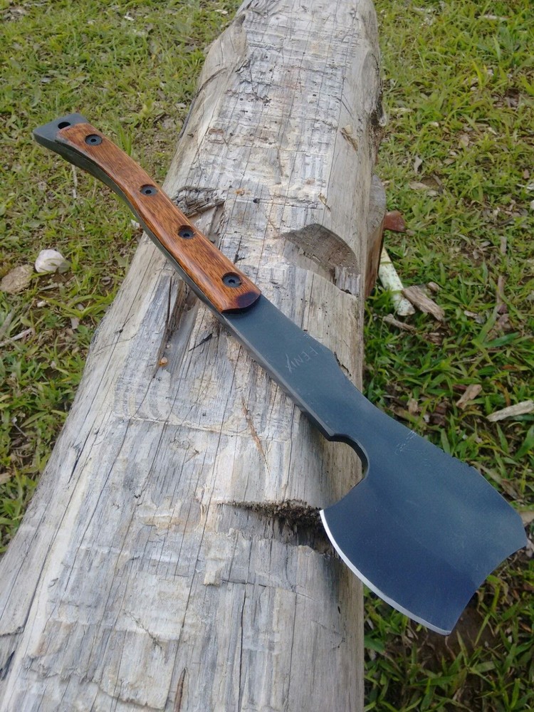CUSTOM HANDMADE SPRING STEEL 5160 VIKING AXE CAMPING AXE SURVIVAL AXE