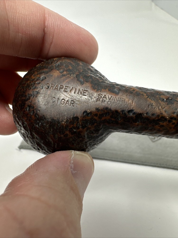 Vintage Savinelli Grapevine Cigar Estate Pipe