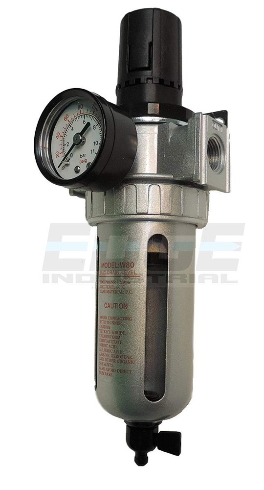 3/8" Pressure Regulator / Particulate Filter Moisture Water Trap Compressed Air