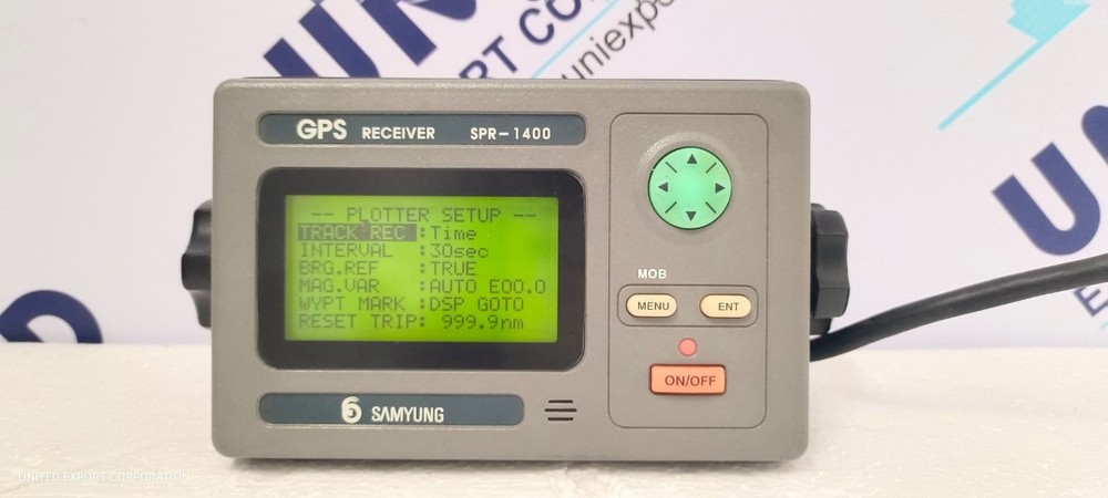 SAMYUNG GPS RECEIVER SPR-1400 DISPLAY UNIT - TESTED WORKING