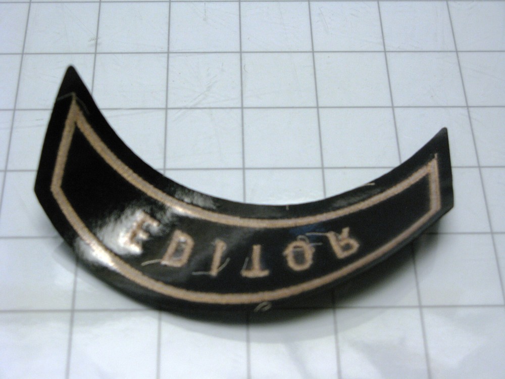 Harley Davidson HOG Officer Patch Harley Owners Group Editor