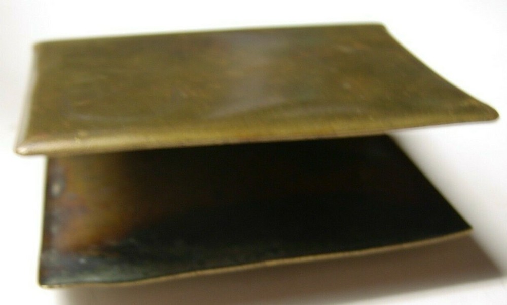 WW1 Trench Made Match Safe - "GOTT MITT UNS" -