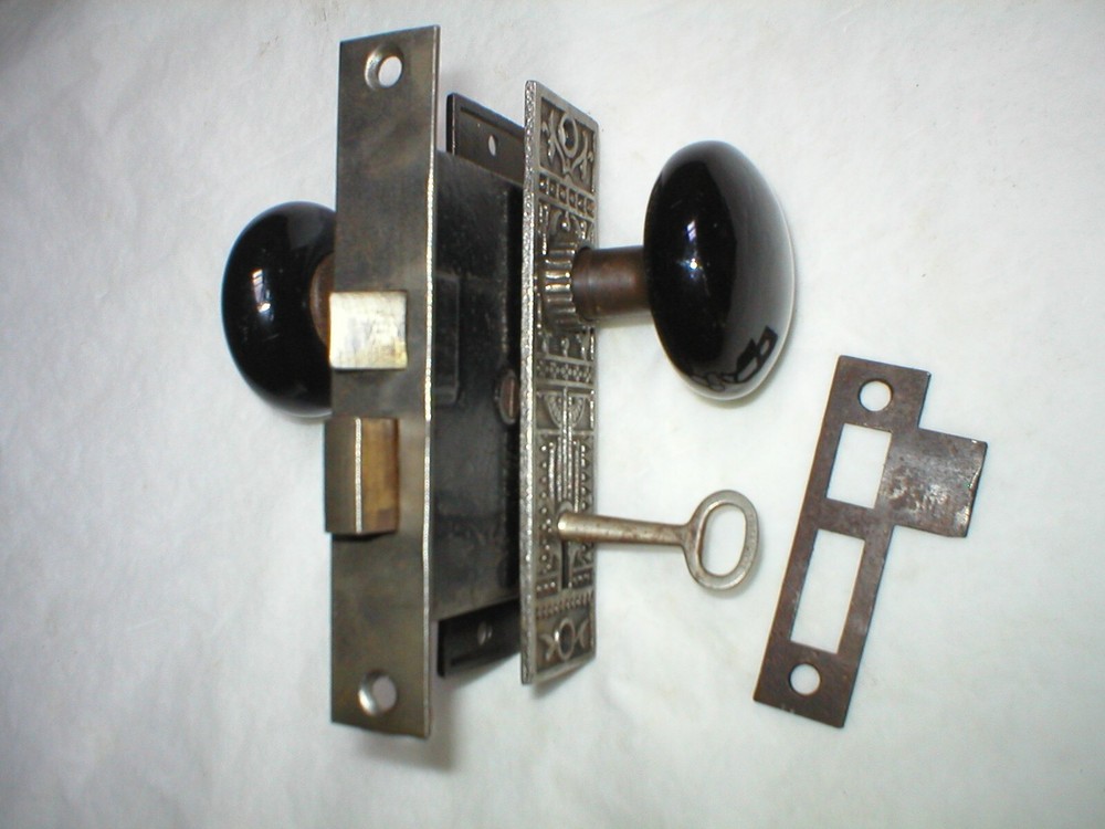Antique Victorian Era Door Hardware