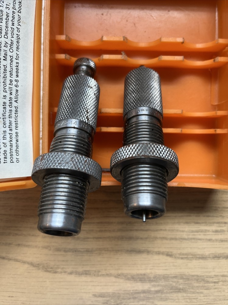 LYMAN 6MM / 244 REMINGTON RELOADING DIE SET