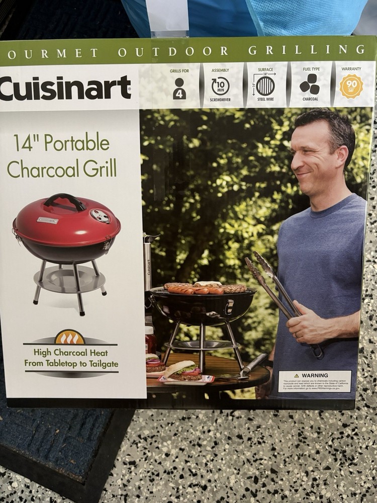 Cuisinart 14" Portable Charcoal Grill