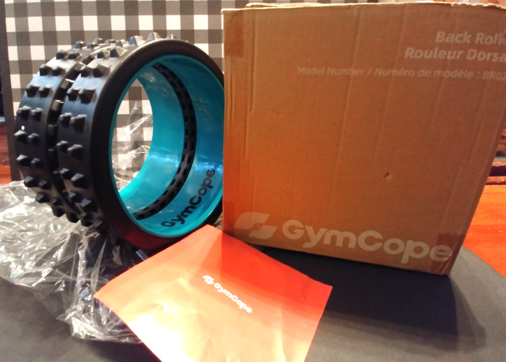 GymCope Back Roller Back Pain Relief & Stretching Deep Tissue Massage Roller