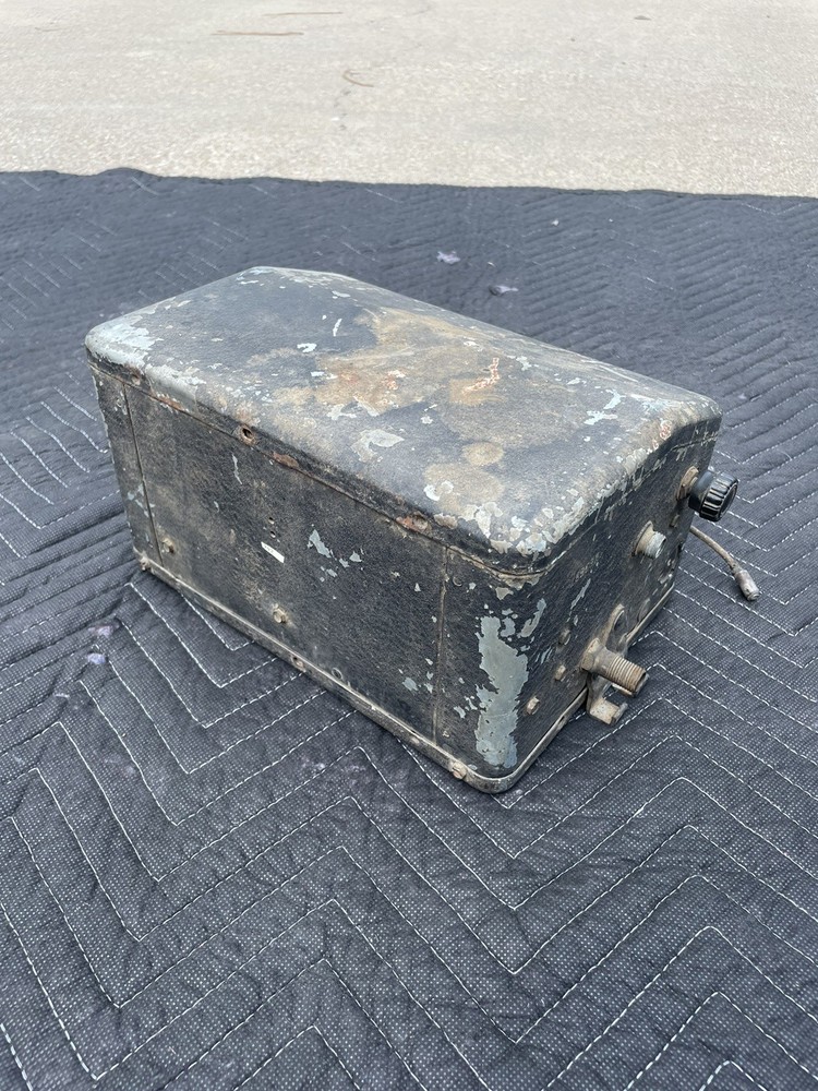 1937 Ford Accessory AM Radio w/ Head Controller & Speaker FOMOCO