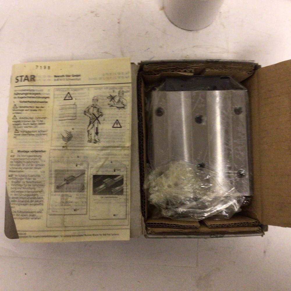Rexroth Ball Rail Runner Block 1653-494-10