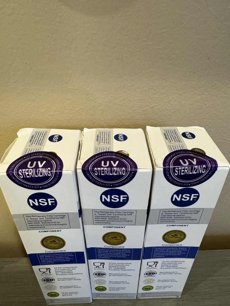 IcePure RWF3500A Refrigerator Water Filter Sealed NEW Lot Of 3