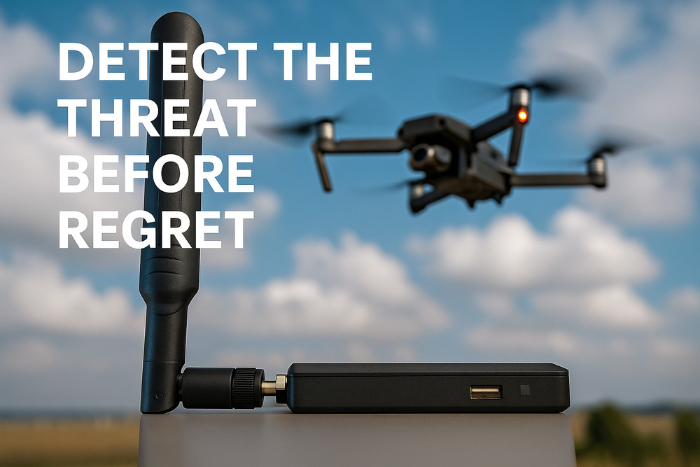 Drone and Pilot Detection Device –Handheld Remote ID Receiver for iOS & Android