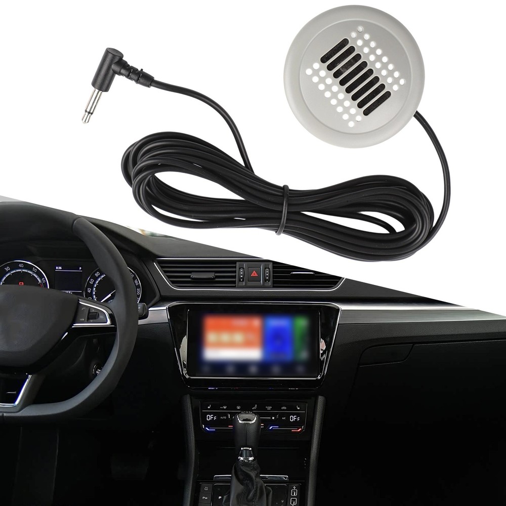Stereo Microphone for Car Audio Systems Compatible with For Android Radios