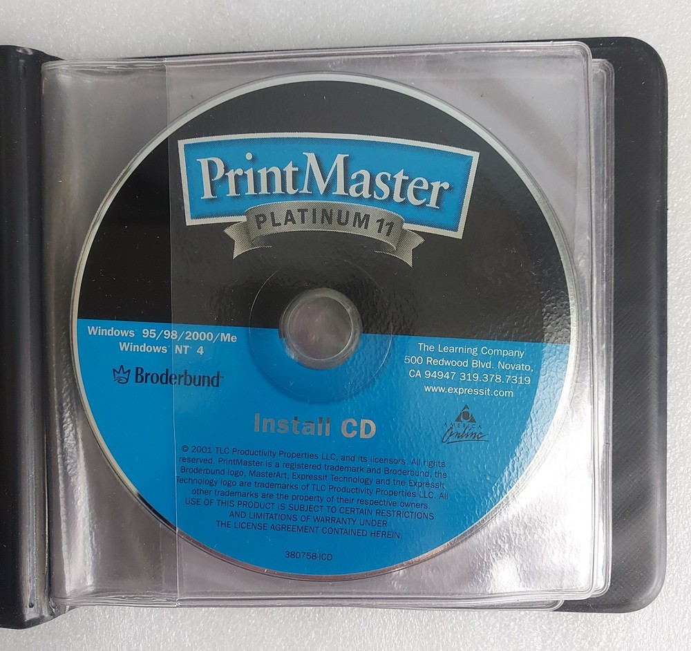 PrintMaster, Version 11 For PC.