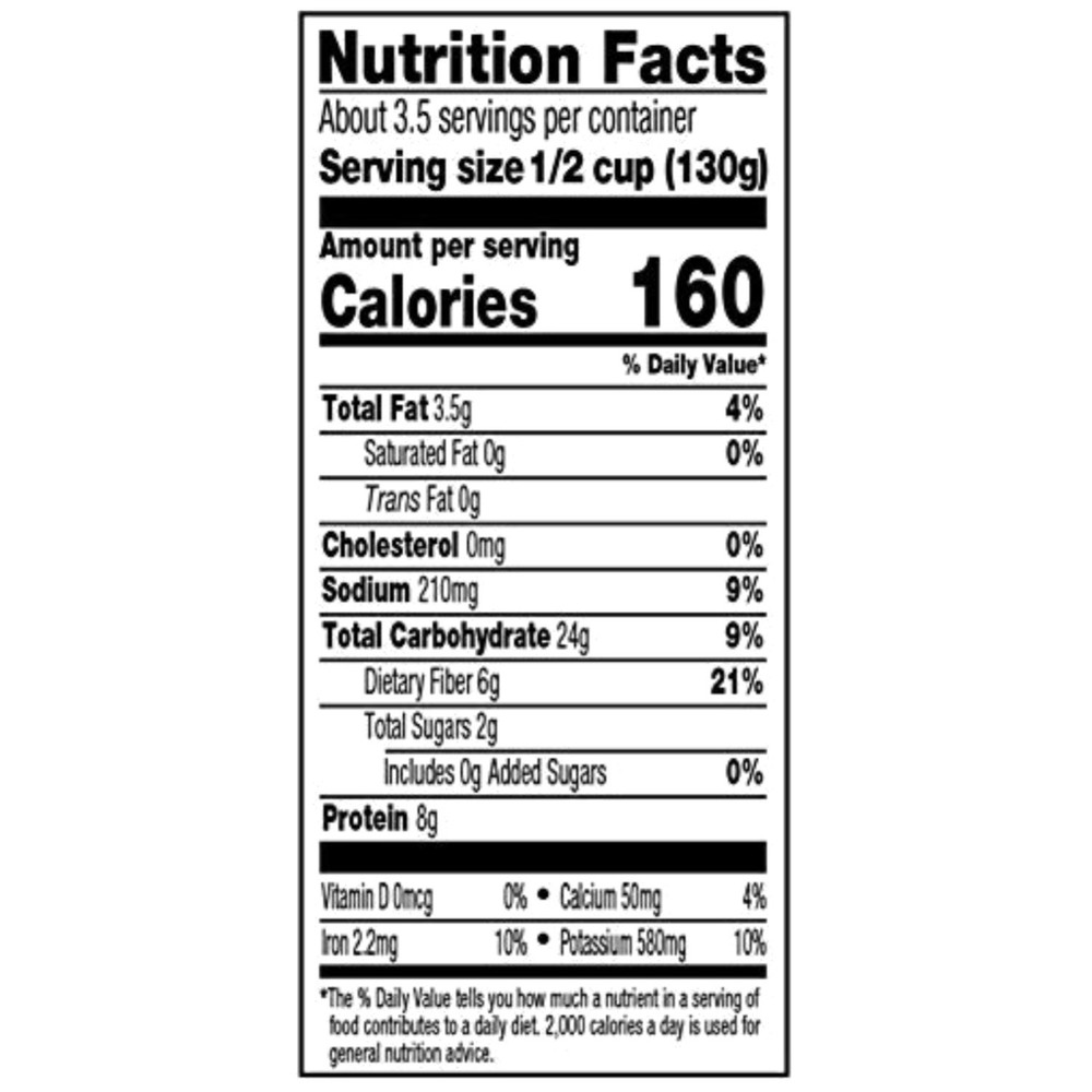 Kitchen Vegetarian Refried Beans - Organic 12-Pack