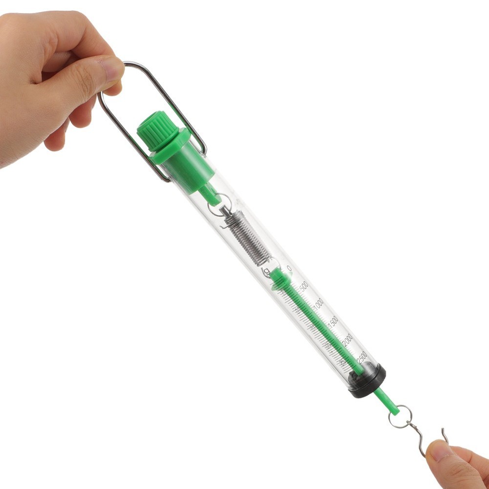 2 Pcs Spring Balance for Luggage Cylinder Dynamometer Force Hanging Scale