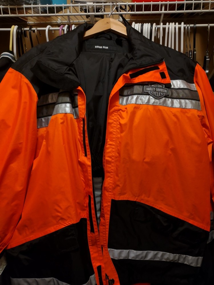 NWT Harley Davidson 2 pc. HD jacket AND pants overalls w/suppenders! Pants  M