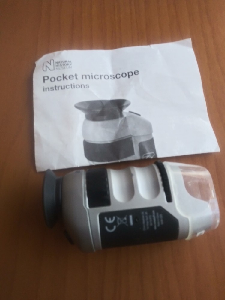 vintage pocket microscope