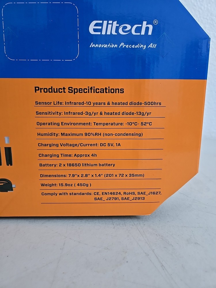 Elitech Infrared & Heated Dioded Refrigerant Leak Detector Inframate-D