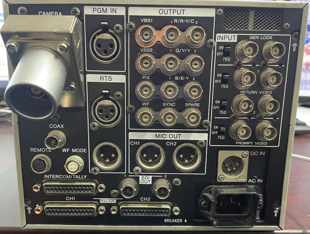 Sony CCU-TX7 Camera Control Unit – Triax – Used