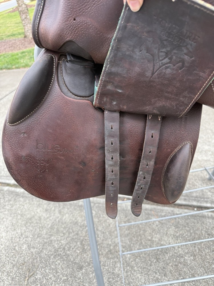 2016 17.5” Voltaire Blue Wing Saddle 2A Flap Pro Panel Tad Coffin SmartRide Tree