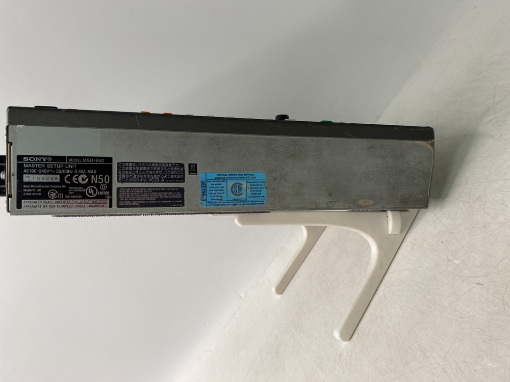 Sony MSU-950 Master Setup Unit - Powers On, Broken Digitizer - FOR PARTS
