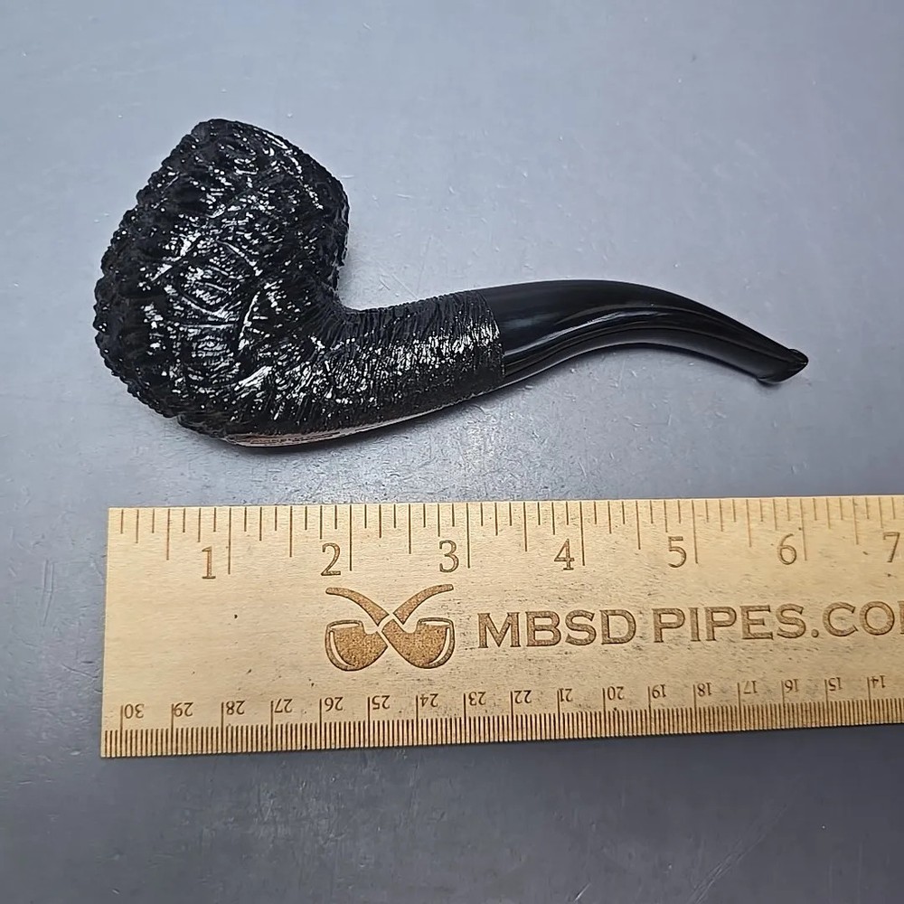 Savinelli 150th Anniversary Capri Root Briar 616 KS Rusticated Briar Pipe, New